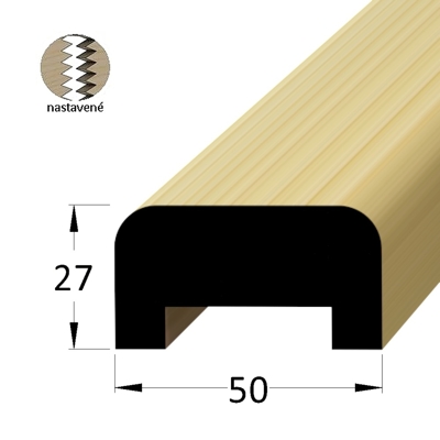 Madlo - M 5027D JS /300 nast. - jasan