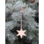 Vánoční dřevěná ozdoba - Hvězda