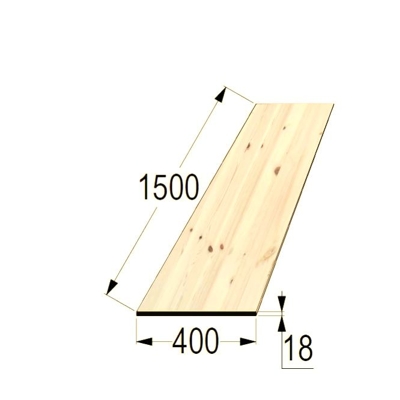 Spárovka BO 18x400 x 1500 průběžná A/B