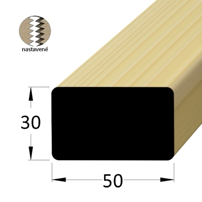 Hranolek s rádiusem - HR 5030 SM /240 nast.